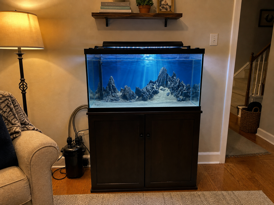 A Minimalist Aquarium Upgrade in Colorado – Clean, Deep, and Naturally Stunning