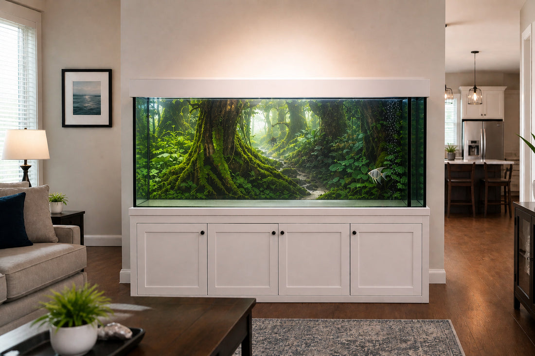 A Natural Forest Aquarium Transformation – Real Setup in Washington State