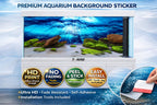 3D Aquarium Background Sticker – HD Sunbeam Underwater Aquascape Wallpaper - Aquarium Backround Trung3D