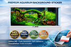 3D Aquarium Background Sticker – HD Bonsai Forest Aquascape Wallpaper - Aquarium Backround Trung3D