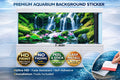 3D Aquarium Background Sticker – HD Waterfall Lotus Aquascape Wallpaper - Aquarium Backround Trung3D