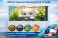 Cute Cat Aquarium Background Sticker – 3D Underwater Kitten Tank Poster - Aquarium Backround Trung3D