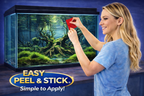 Enchanted Rainforest Aquarium Background – 3D HD Fish Tank Decor - Aquarium Backround Trung3D