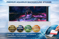 Astronaut galaxy aquarium background decal by Aquarium Background Trung3D, featuring space and galaxy designs for fish tanks.