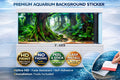Ancient Jungle Forest 3D Aquarium Background Sticker - Aquarium Backround Trung3D