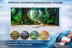 Ancient Jungle Forest 3D Aquarium Background Sticker - Aquarium Backround Trung3D