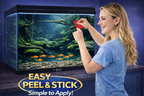 3D Aquarium Background Sticker – HD Moss Forest Aquascape Wallpaper - Aquarium Backround Trung3D
