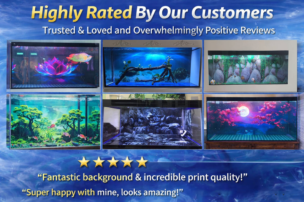 Ultra HD 3D Driftwood Aquarium Background – Black Minimal Fish Tank Sticker, Easy Install - Aquarium Backround Trung3D