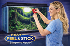 3D Forest Stream Aquarium Background – Premium HD Fish Tank Sticker, Easy Install - Aquarium Backround Trung3D