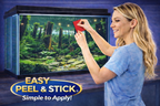 3D Forest Stream Aquarium Background – Premium HD Fish Tank Decal - Aquarium Backround Trung3D