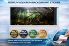 Ultra HD Mangrove Aquarium background decal from Aquarium Background Trung3D, featuring realistic mangrove and aquatic scenery for fish tanks.