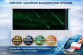 Starry Night Aquarium Background decal by Aquarium Backround Trung3D, featuring a black sky with 3D starry night design for fish tanks.