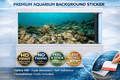 Ultra HD coral reef aquarium background decal featuring vibrant tropical ocean fish for fish tank decor by Aquarium Background Trung3D