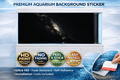 Galaxy Core Aquarium Background decal by Aquarium Backround Trung3D, featuring an ultra HD fish tank backdrop with vibrant galaxy design.