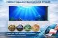 Ultra HD Sun Rays Ocean Aquarium Background decal by Aquarium Backround Trung3D featuring vibrant sun rays and ocean scene for fish tanks.