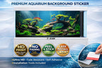 3D Aquarium Background Sticker – HD Bonsai Driftwood Aquascape Wallpaper - Aquarium Backround Trung3D
