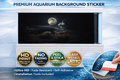 Ultra HD Moonlight Clouds aquarium background decal by Aquarium Background Trung3D, featuring a serene cloud scene for fish tanks.