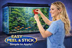 3D Aquarium Background Sticker – HD Forest Stream Aquascape Wallpaper - Aquarium Backround Trung3D