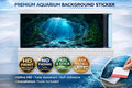 Premium Underwater Cave Aquarium Background Sticker Self Adhesive Fish Tank Backdrop