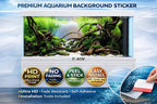 Woodland Stream Aquarium Background – 3D HD Fish Tank Decor - Aquarium Backround Trung3D