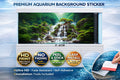 Zen Bonsai Waterfall Aquarium Background – 3D Aquarium Wallpaper - Aquarium Backround Trung3D