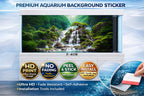 Zen Bonsai Waterfall Aquarium Background – 3D Aquarium Wallpaper - Aquarium Backround Trung3D