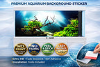 3D Natural Driftwood Aquascape Aquarium Background Decal - Aquarium Backround Trung3D