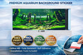 3D Forest Stream Aquarium Background – Premium HD Fish Tank Decal - Aquarium Backround Trung3D